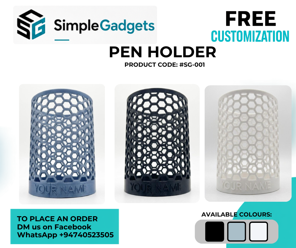 Personalized Pen Holder